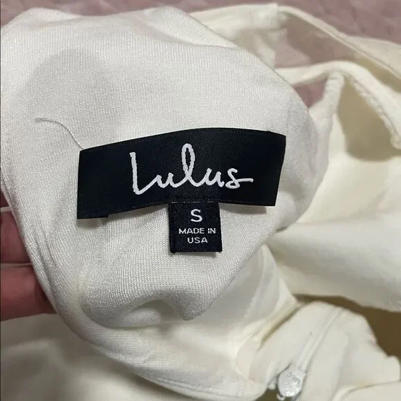 Lulu's White Coquina Mesh Sleeveless Women’s Bodycon Mini Dress - Picture 5 of 7